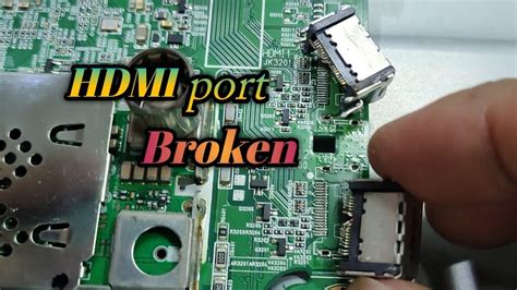 hdmi port not working on tv|How to Fix A Broken HDMI Port on TV .